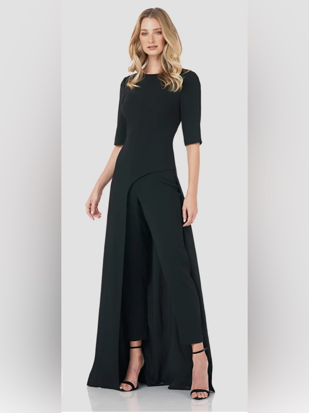 💋Kay Unger, Davina Walk Thru Jumpsuit, US SZ 4
